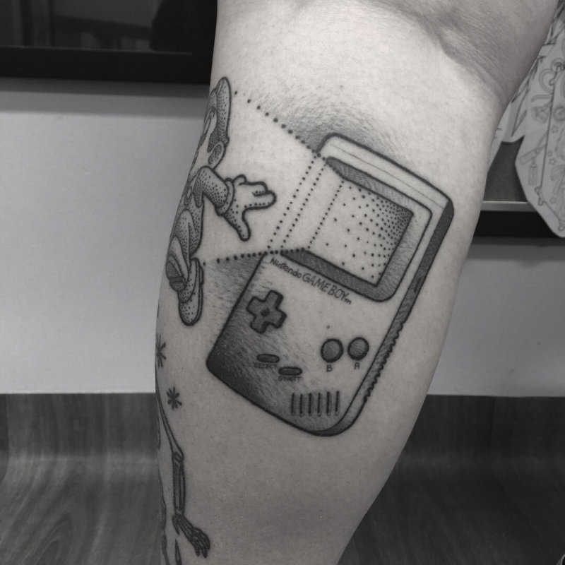 Game Boy tattoos | tattoos by category